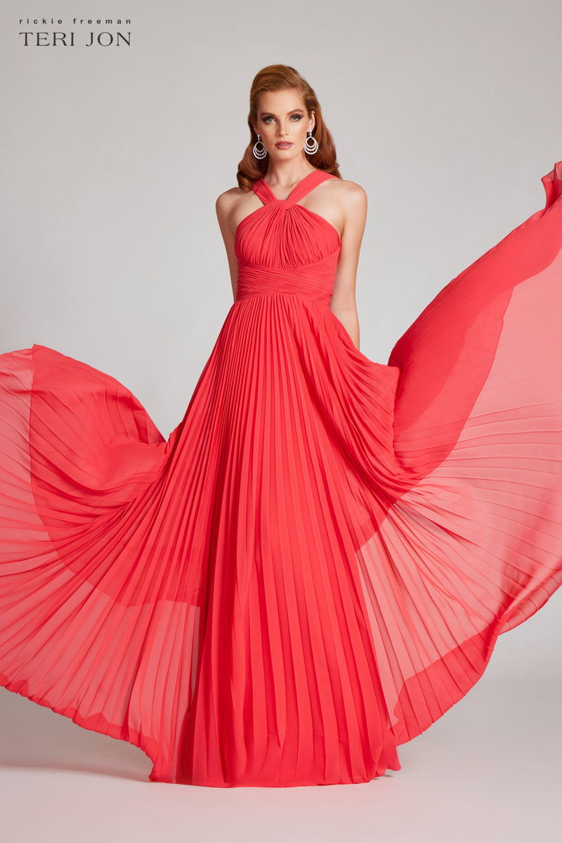 Teri jon shop red dress