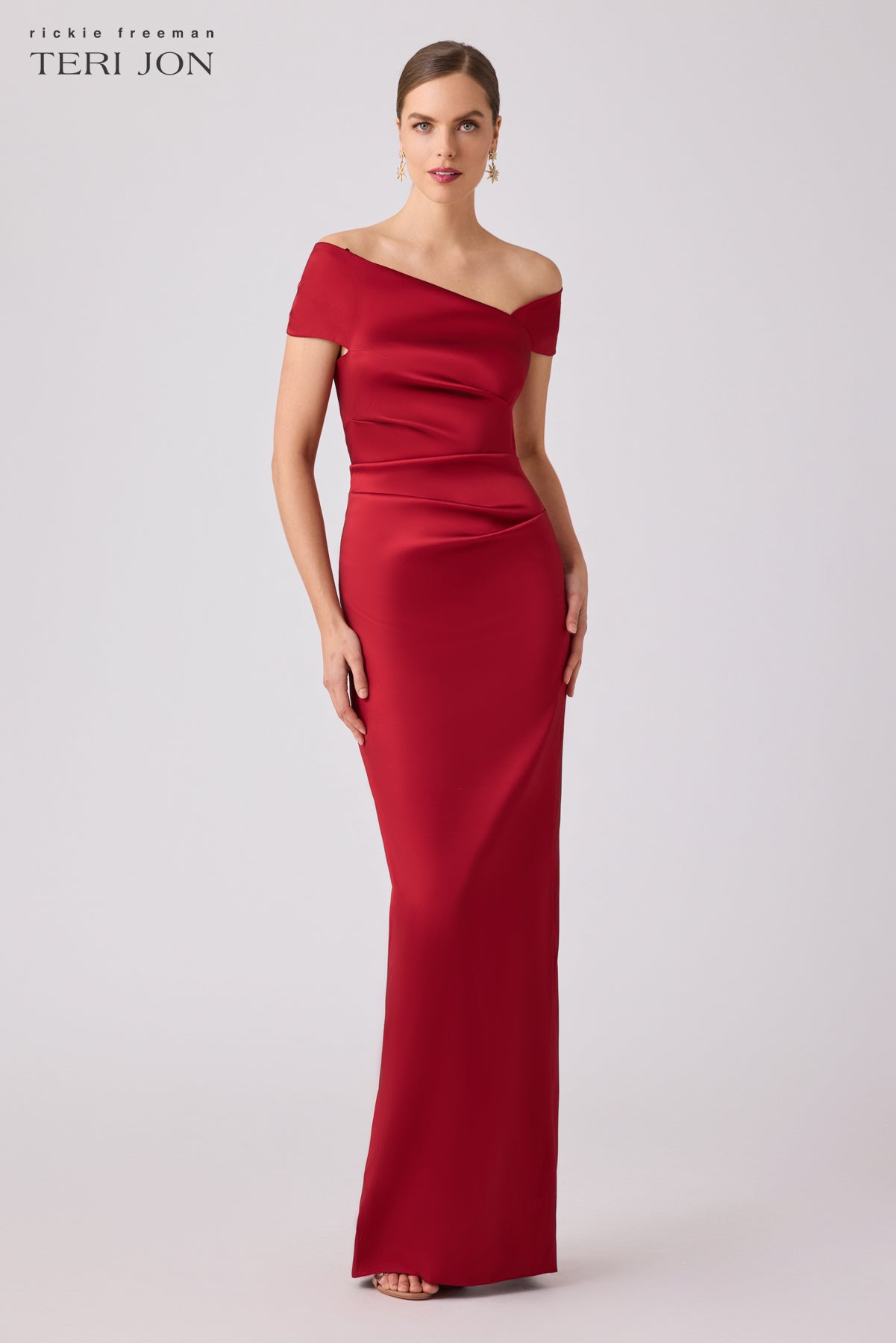 Asymmetrical evening gown hotsell